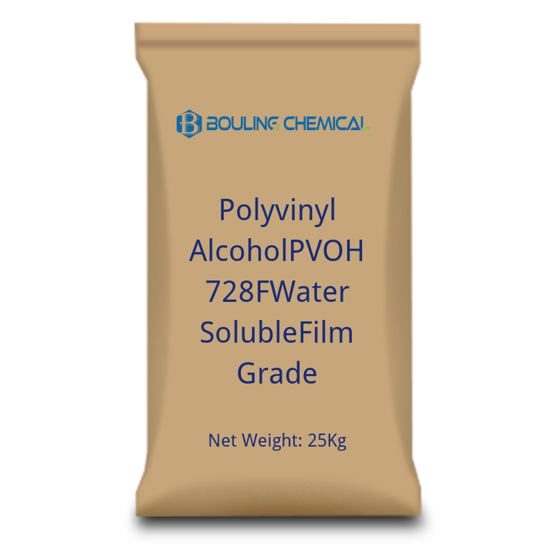 Polivinil Alkol PVOH 728F Suda Çözünür Film Sınıfı-cas-9002-89-5 Polivinil Alkol PVOH 728F Suda Çözünür Film Sınıfı-cas-9002-89-5